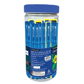 Classmate Octane Ball Pen- Blue (Pack of 25 Pens + 4 Ball Refills FREE)