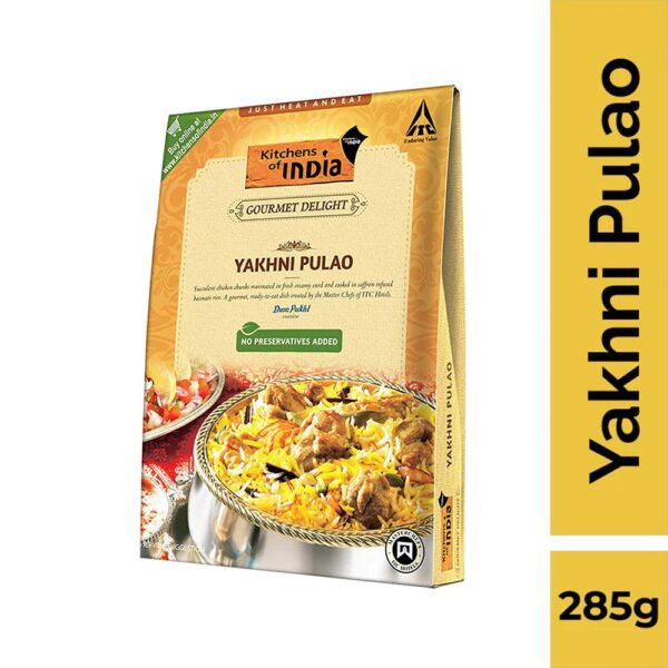 Kitchens of India Ready to Eat Yakhni Pulao 250g