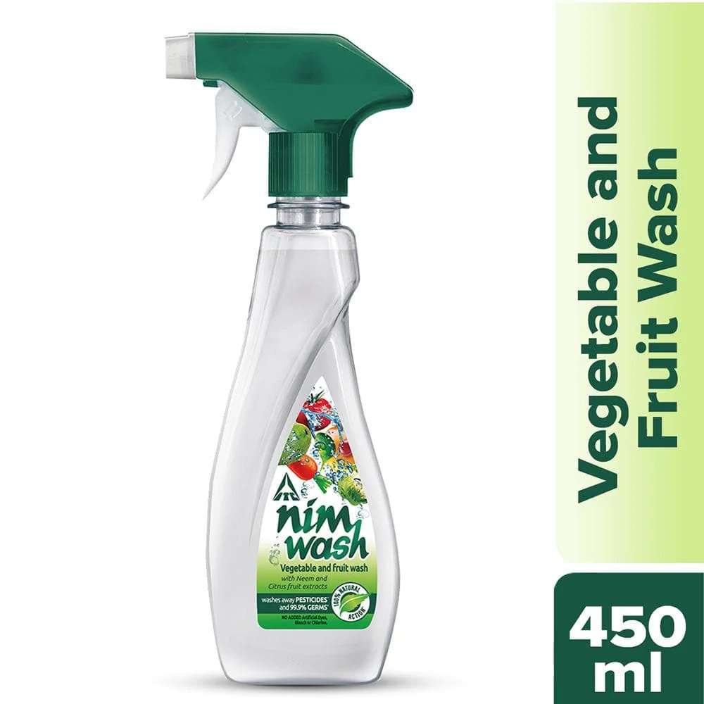 Nimwash Vegetable & Fruit Wash Spray 450ml