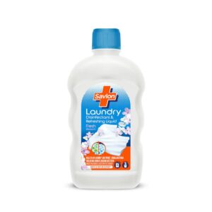 Savlon Laundry Disinfectant & Refreshing Liquid 500ml, After Detergent Wash,Kills 99.9% germs on clothes