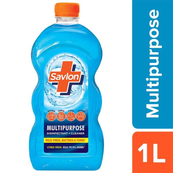 Savlon Multipurpose Disinfectant Cleaner Liquid, 1ltr