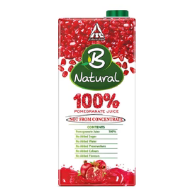 B Natural Pomegranate Fruit Juice