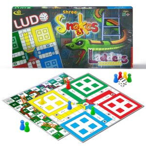 ludo and snake and ladder board game